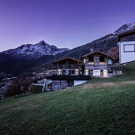 The Peak Soelden - Chalets Mit Outdoor-Pool Domek alpejski *