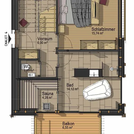 Domek alpejski The Peak Soelden - Chalets Mit Outdoor-Pool *