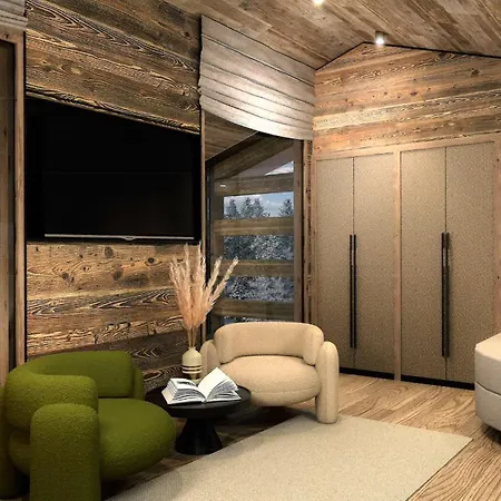 The Peak Soelden - Chalets Mit Outdoor-Pool 샬레